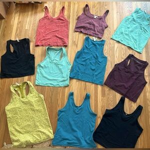 Athleta BUNDLE Sports Tank Tops - 10 tops!